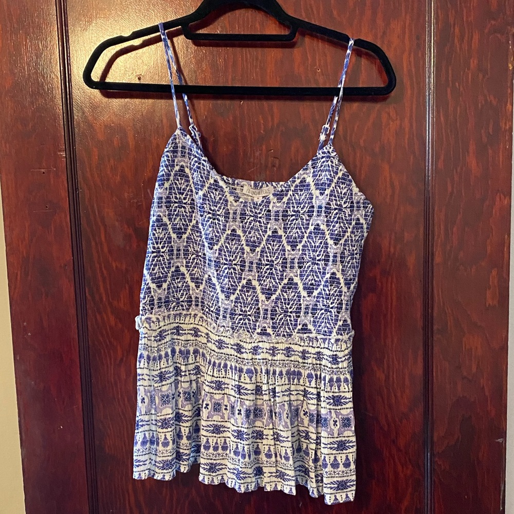 Tank top- peplum style